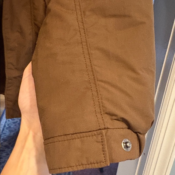 Patagonia Men's Tan Isthmus Puffer Size Medium Brown - Picture 4 of 12